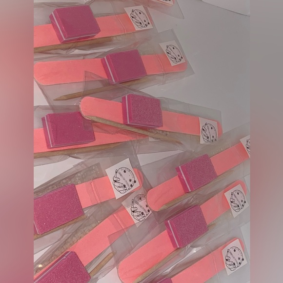 Handmade press on nails. Short / round - Picture 9 of 9